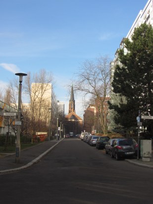 St. Bartolomäuskirche - Sichtachse Höchste Straße