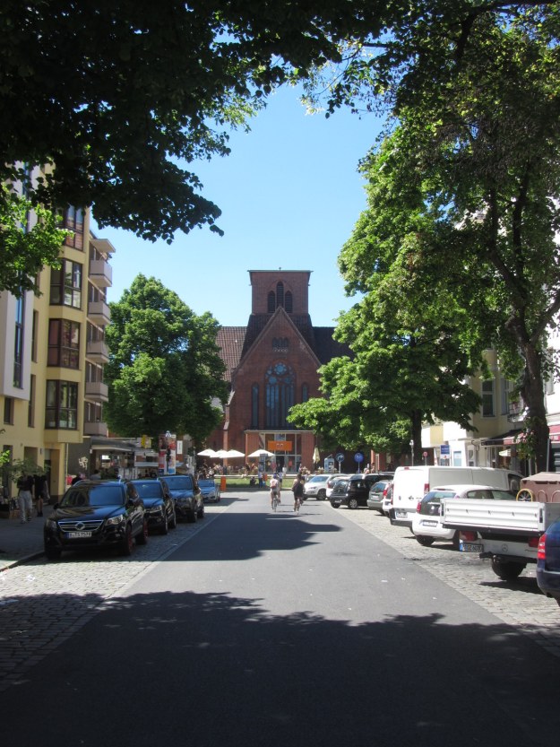 Genezarethkirche Neukölln - Sichtachse Herrfurthstraße